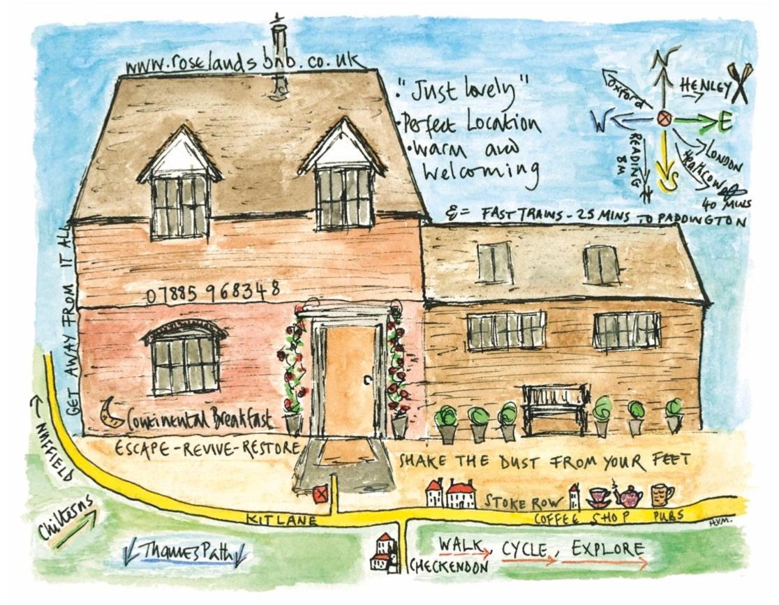 Roselands B&B Henley On Thames Duffield Buitenkant foto